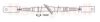 BENDIX 432965B Cable, parking brake